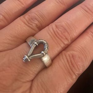 New-Sterling Silver Bosal Ring